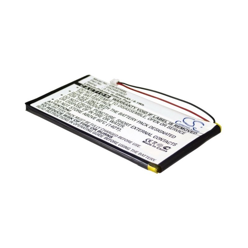 Li-polymer Battery Fits Iriver, H110, H120, H140 3.7v, 2200mah Computer Cameron Sino Technology Limited