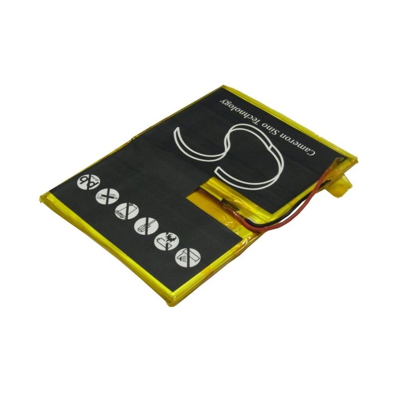 Li-Polymer Battery fits Archos, 5 60gb, Archos 3.7V, 2600mAh Media Player Cameron Sino Technology Limited