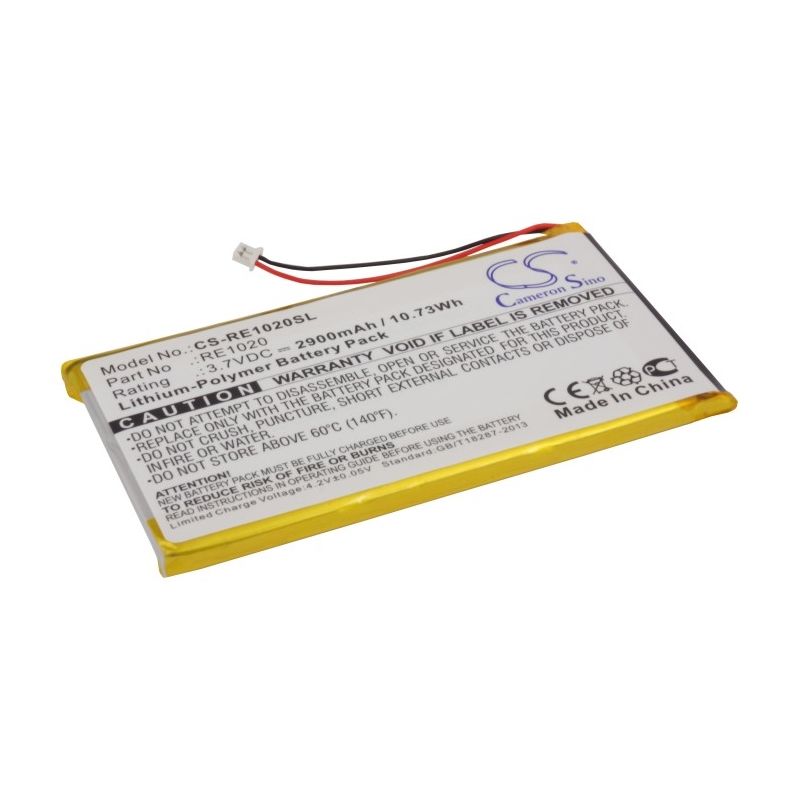 Li-Polymer Battery fits Rollei, Es1020g Mp3 Player 3.7V, 2900mAh Media Player Cameron Sino Technology Limited