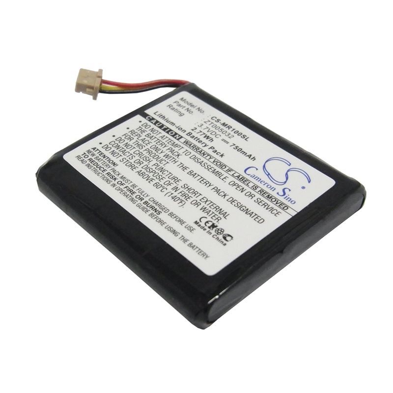 Li-ion Battery fits Olympus, Mrobe Mr-100, Olympus 3.7V, 750mAh Media Player Cameron Sino Technology Limited