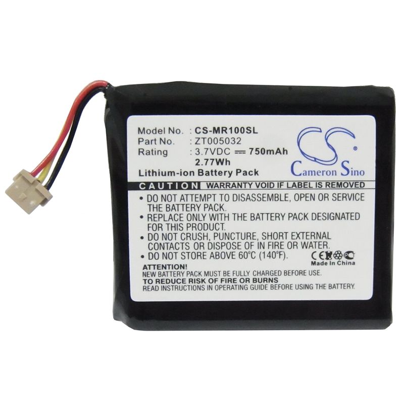 Li-ion Battery fits Olympus, Mrobe Mr-100, Olympus 3.7V, 750mAh Media Player Cameron Sino Technology Limited