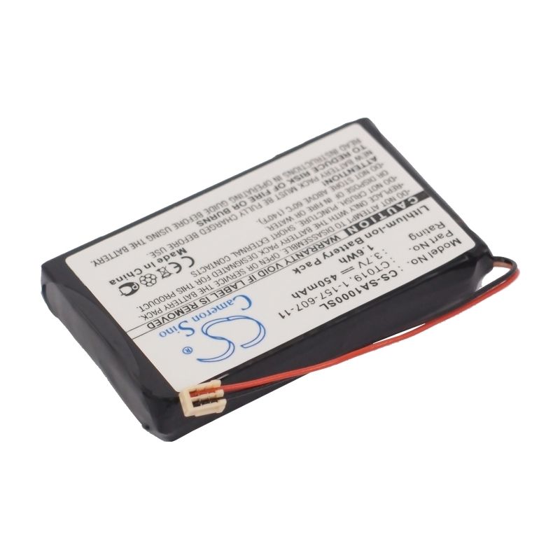 Li-ion Battery Fits Sony, Nw-a1000, Nw-a1200, Nw-a1200s 3.7v, 450mah Media Player Cameron Sino Technology Limited