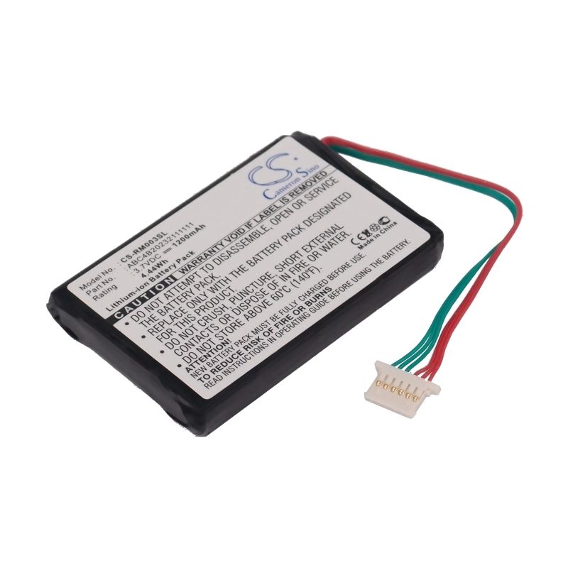 Li-ion Battery Fits Roc, Digital 14003 Rocbox 20gb, Roc 3.7v, 1200mah Media Player Cameron Sino Technology Limited