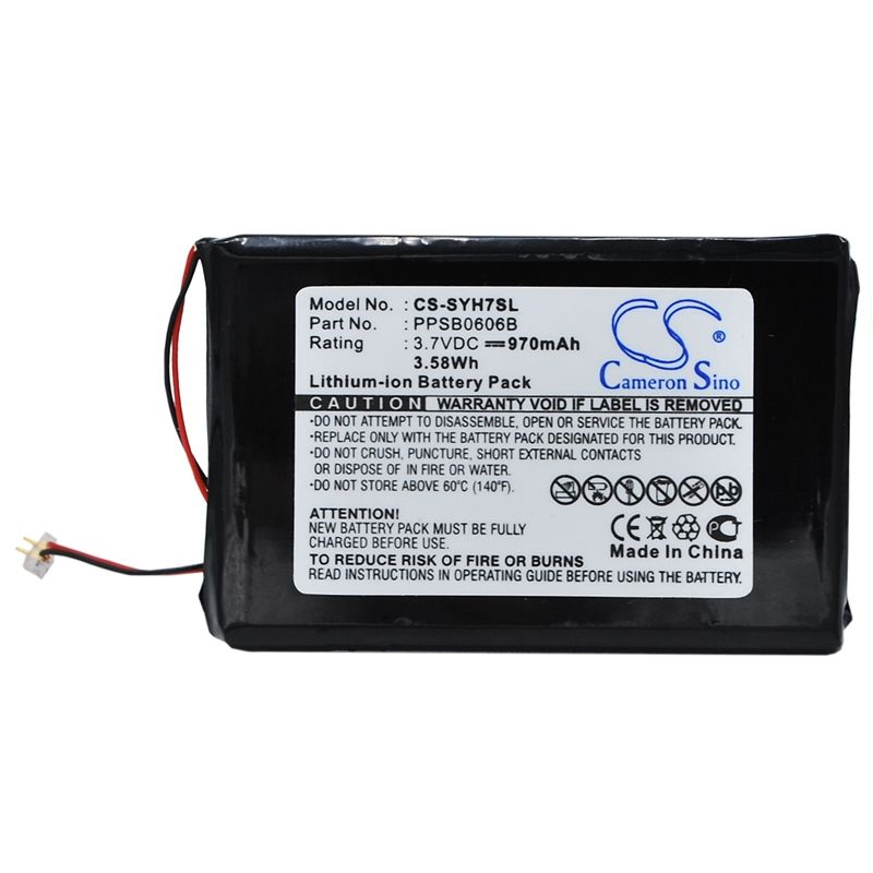 Li-ion Battery fits Samsung, Yp-yh7, Samsung 3.7V, 970mAh Media Player Cameron Sino Technology Limited