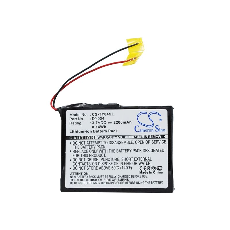 Li-ion Battery fits Rio, Karma 20gb, Rio 3.7V, 2200mAh Computer Cameron Sino Technology Limited
