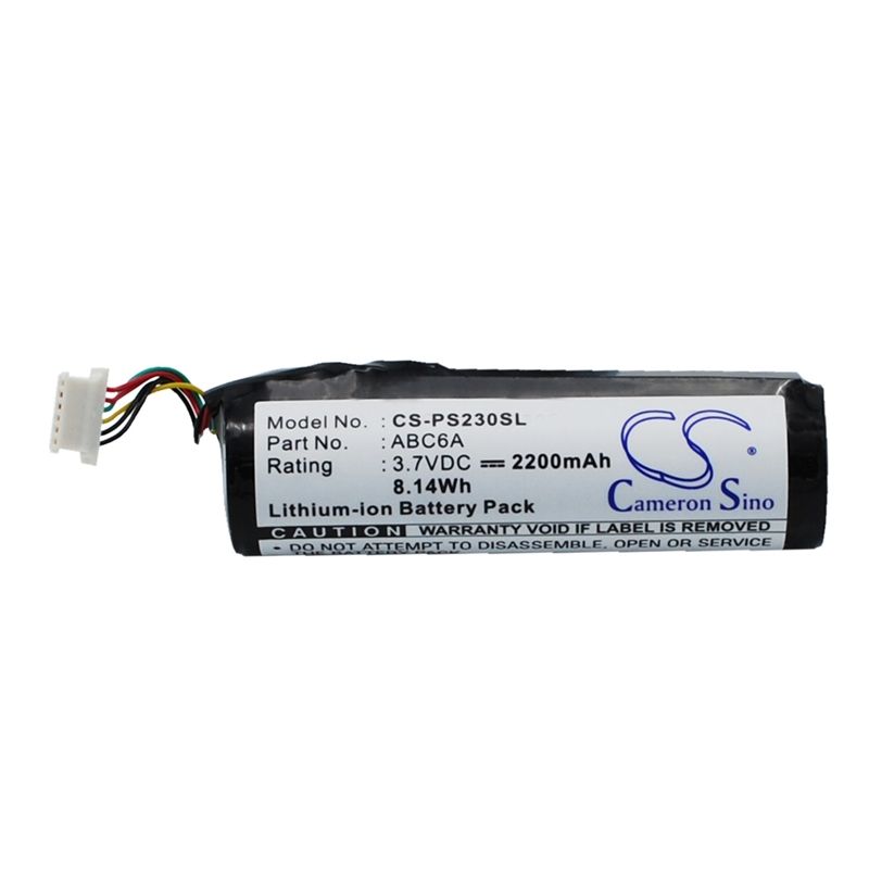 Li-ion Battery fits Philips, Pmc7230, Pmc7230/17, 3.7V, 2200mAh Media Player Cameron Sino Technology Limited