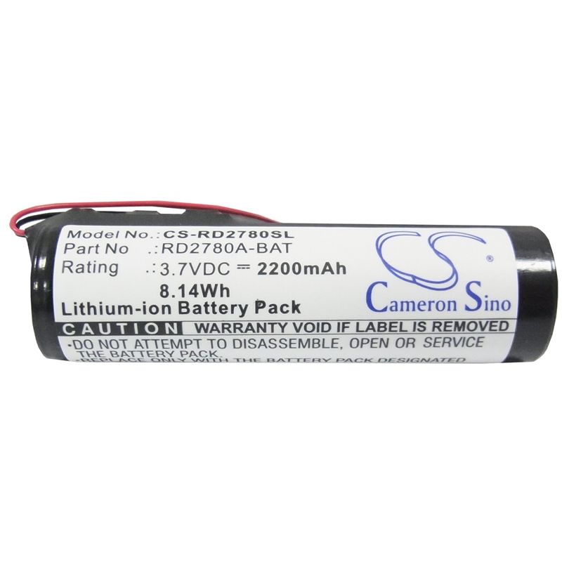 Li-ion Battery fits Rca, Lyra Jukebox Rd2780 Mp3 Playmer, Rca 3.7V, 2200mAh Media Player Cameron Sino Technology Limited