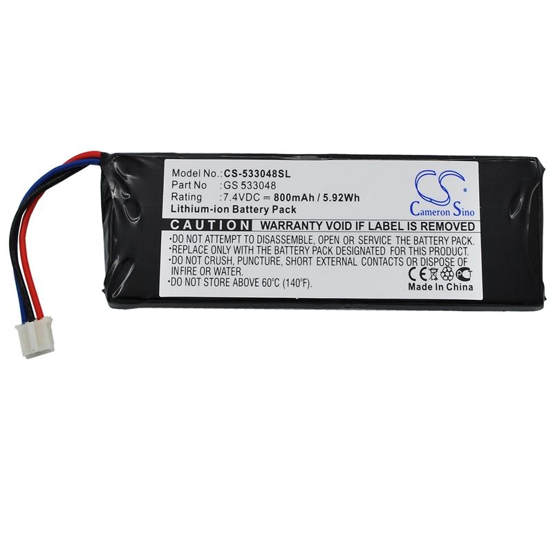Li-ion Battery fits Sonstige, X Drive Mp3 Player, Sonstige 7.4V, 800mAh Media Player Cameron Sino Technology Limited