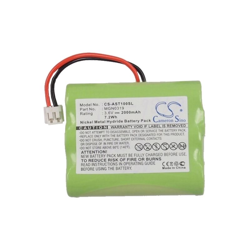 Ni-MH Battery fits Ascom, Eft20-r, Eft20-s, 3.6V, 2000mAh Payment Terminal Cameron Sino Technology Limited