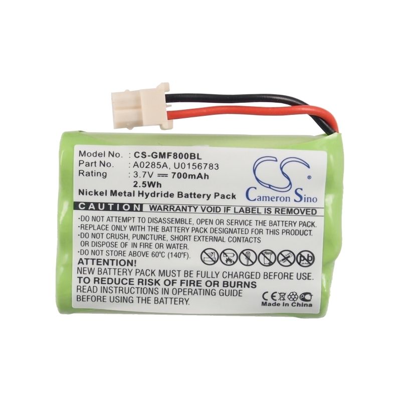 Ni-MH Battery fits Dejavoo, M5, M8, Gemalto 3.6V, 700mAh Payment Terminal Cameron Sino Technology Limited