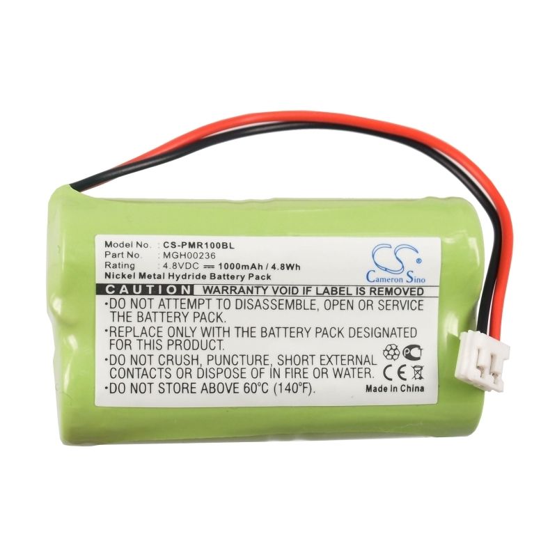 Ni-MH Battery fits Topcard, Pmr100, Topcard 4.8V, 1000mAh Payment Terminal Cameron Sino Technology Limited