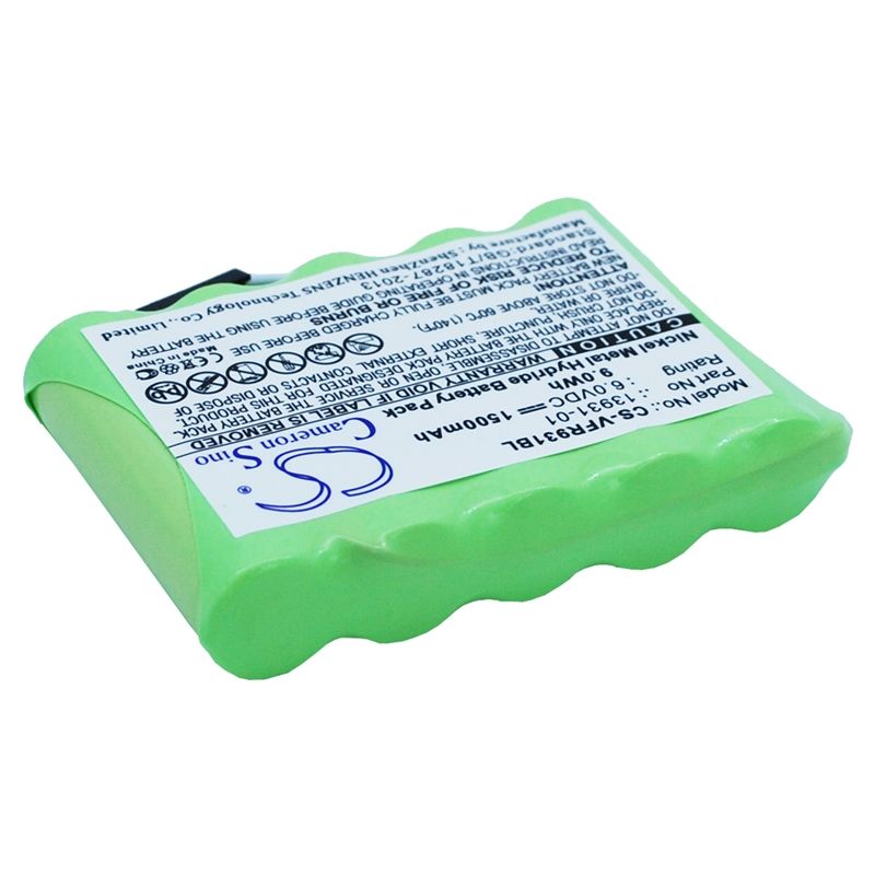 Ni-MH Battery fits Verifone, Ruby Console, Verifone 6.0V, 1500mAh Payment Terminal Cameron Sino Technology Limited