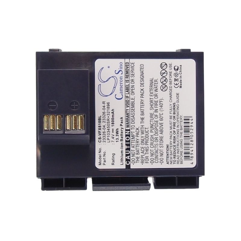 Li-ion Battery fits Verifone, Vx510, Vx610, Vx610 Wireless Terminal 7.4V, 1800mAh Payment Terminal Cameron Sino Technology Limited