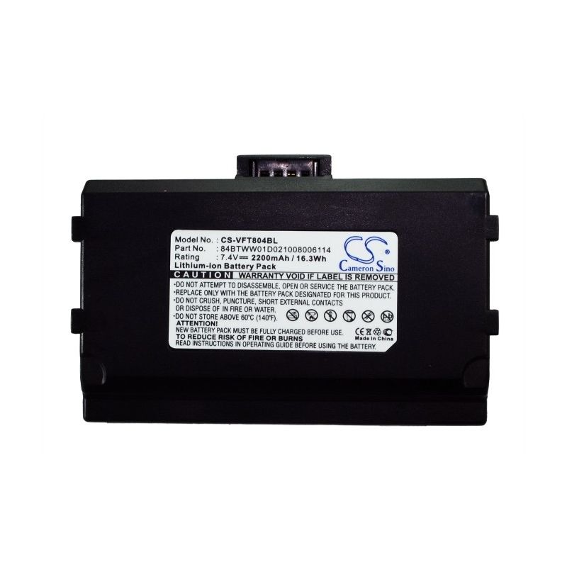 Li-ion Battery fits Verifone, Nurit 8040, Nurit 8400, Nurit 8400 Pci Compliant 7.4V, 2200mAh Payment Terminal Cameron Sino Technology Limited