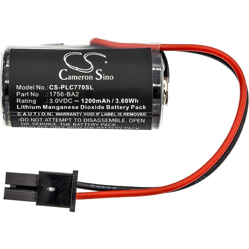 Li-mno2 Battery Fits Allen-bradley, 1756 L61s, 1756 L62s, 1756 L63s 3.0v, 1200mah PLC Cameron Sino Technology Limited