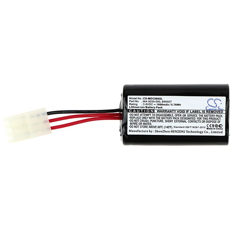 Li-ion Battery Fits Modicon, 984a, 984b, C986 3.6v, 1600mah PLC Cameron Sino Technology Limited