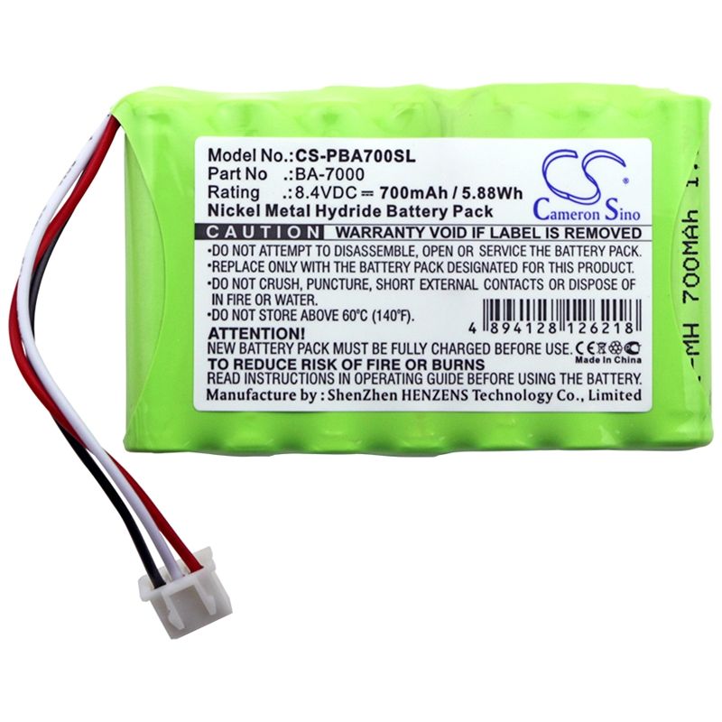 Ni-mh Battery Fits Brother, P-touch, P-touch 7600vp, 8.4v, 700mah Portable Printer Cameron Sino Technology Limited