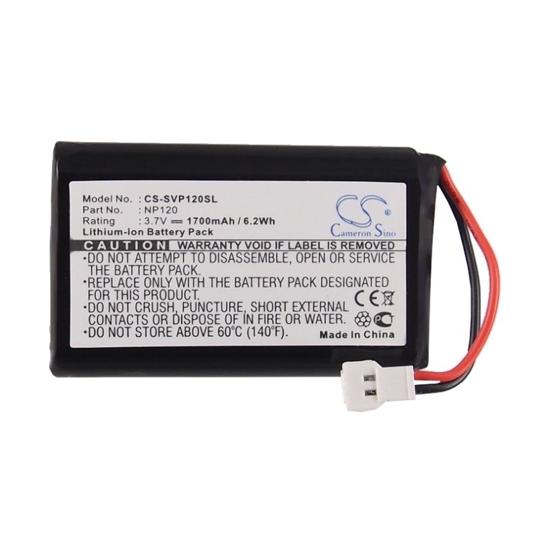 Li-ion Battery fits Seecode, Mirrow 3, Mirrow Iii, Vossor Phonebook 3.7V, 1700mAh Recorder Cameron Sino Technology Limited