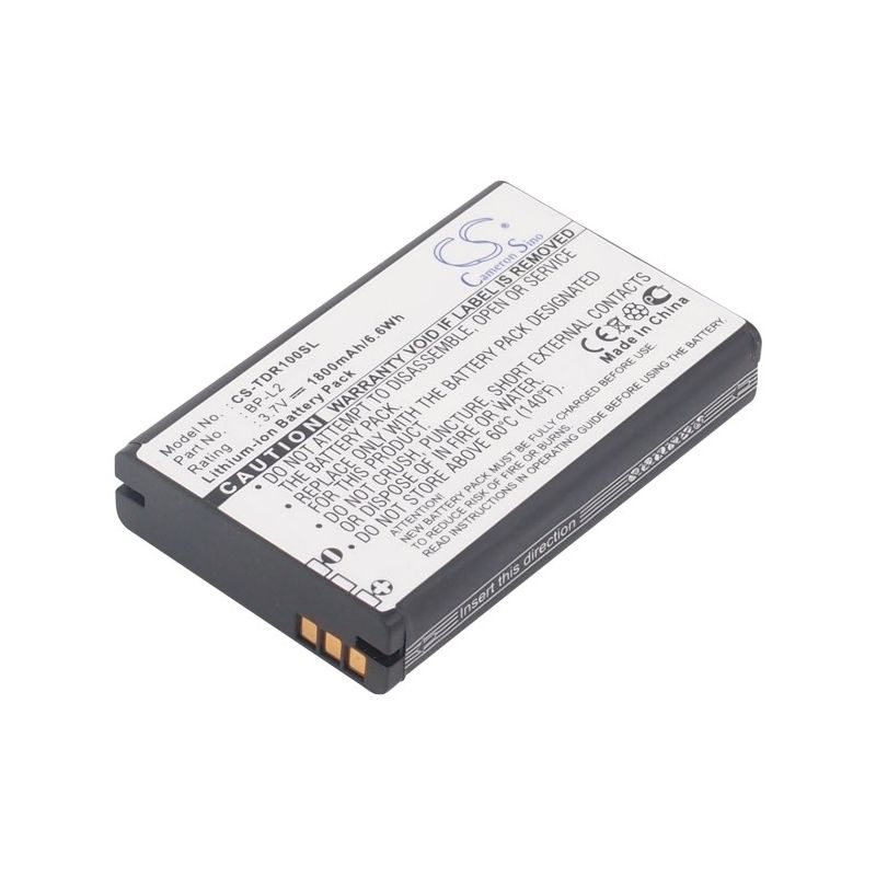 Li-ion Battery fits Tascam, Dr-1, Gt-r1, 3.7V, 1800mAh Recorder Cameron Sino Technology Limited