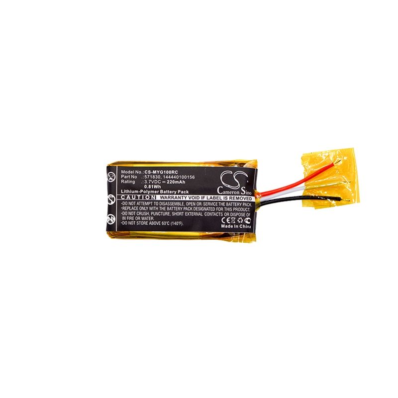 Li-Polymer Battery fits Myo, Gesture Control Armband, Myo 3.7V, 220mAh Remote Control Cameron Sino Technology Limited