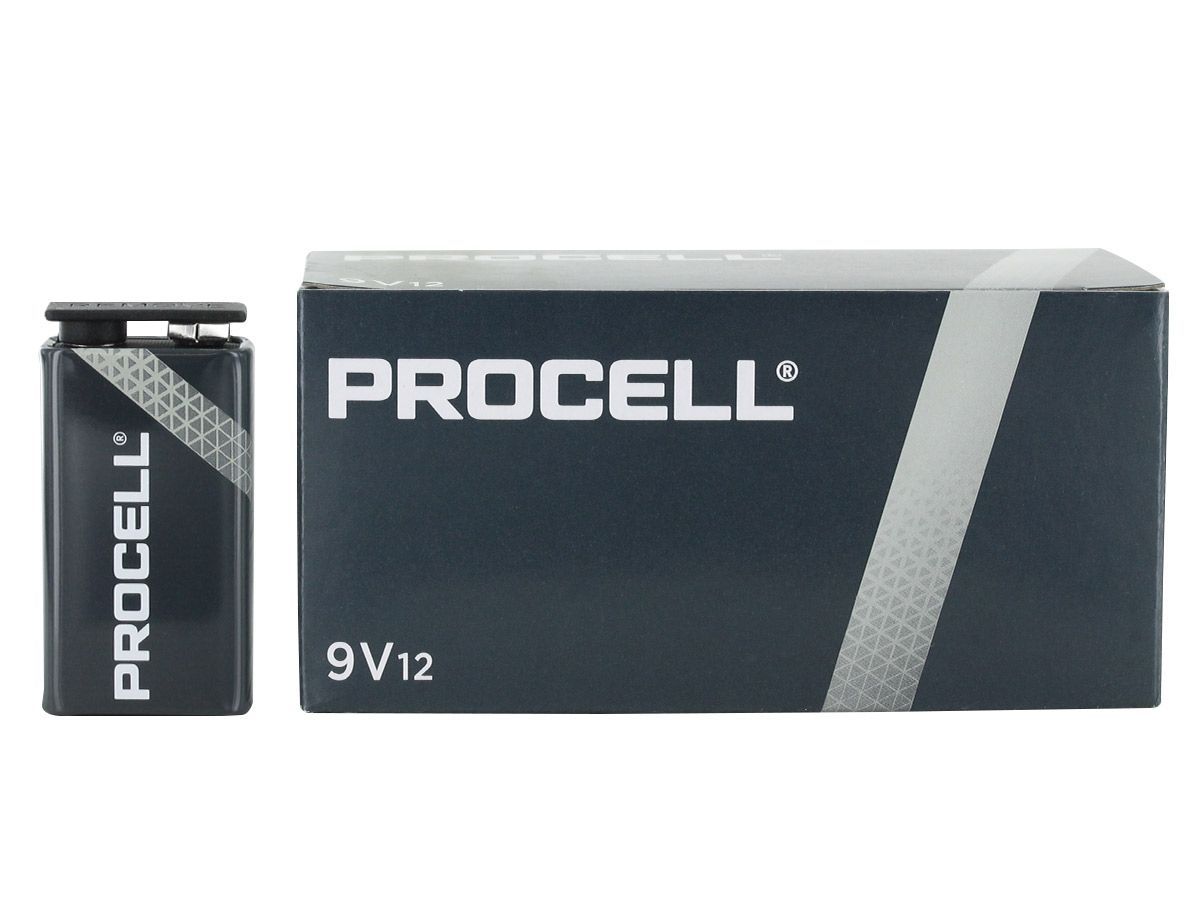 9V Size PC1604 Procell Industrial Alkaline - Pkg Qty 12 Energizer & Duracell Cameron Sino Technology Limited