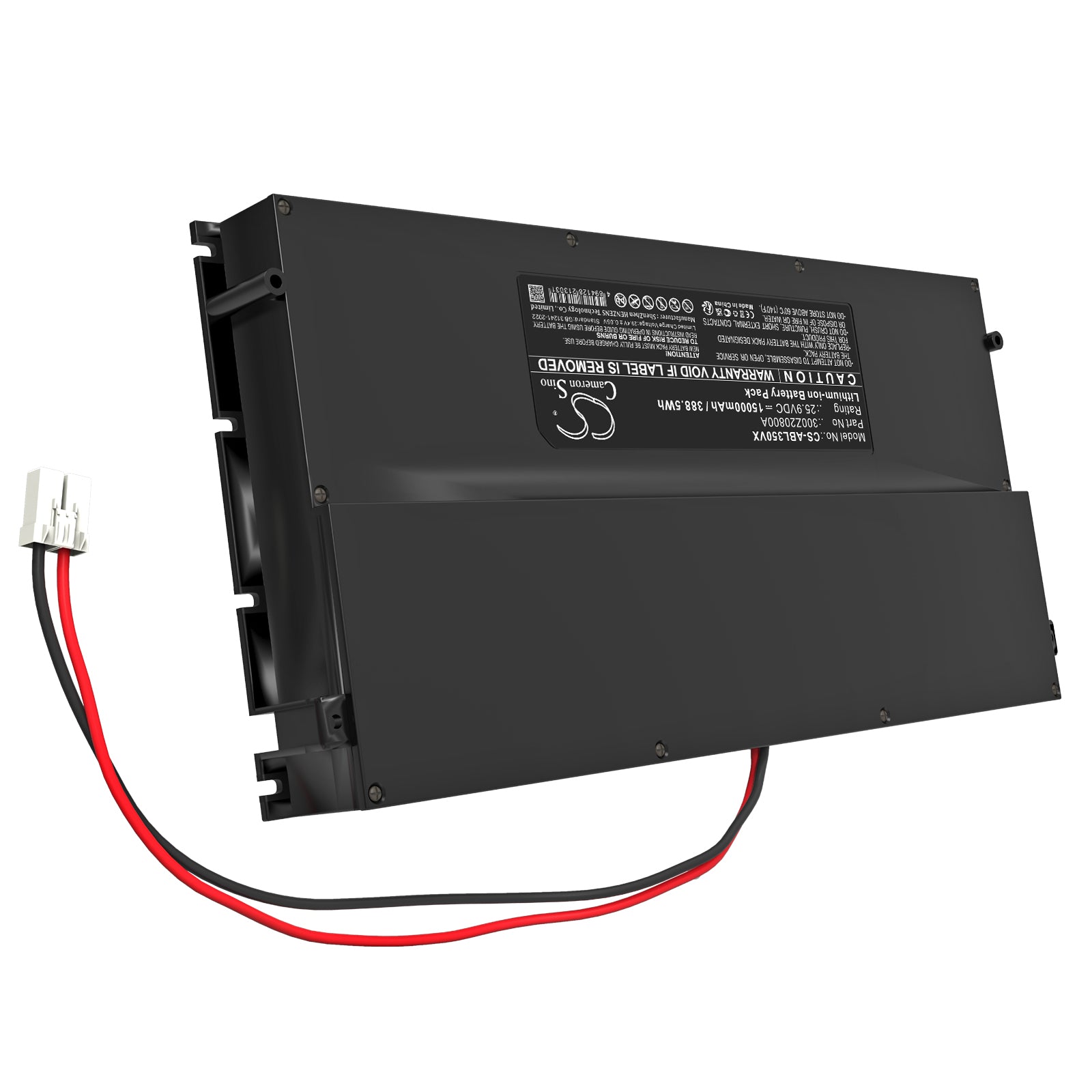25.9V, Li-ion, 15000mAh, Battery fits Wiper One X35, One X50, 388.5Wh Lawn Mowers Cameron Sino Technology Limited