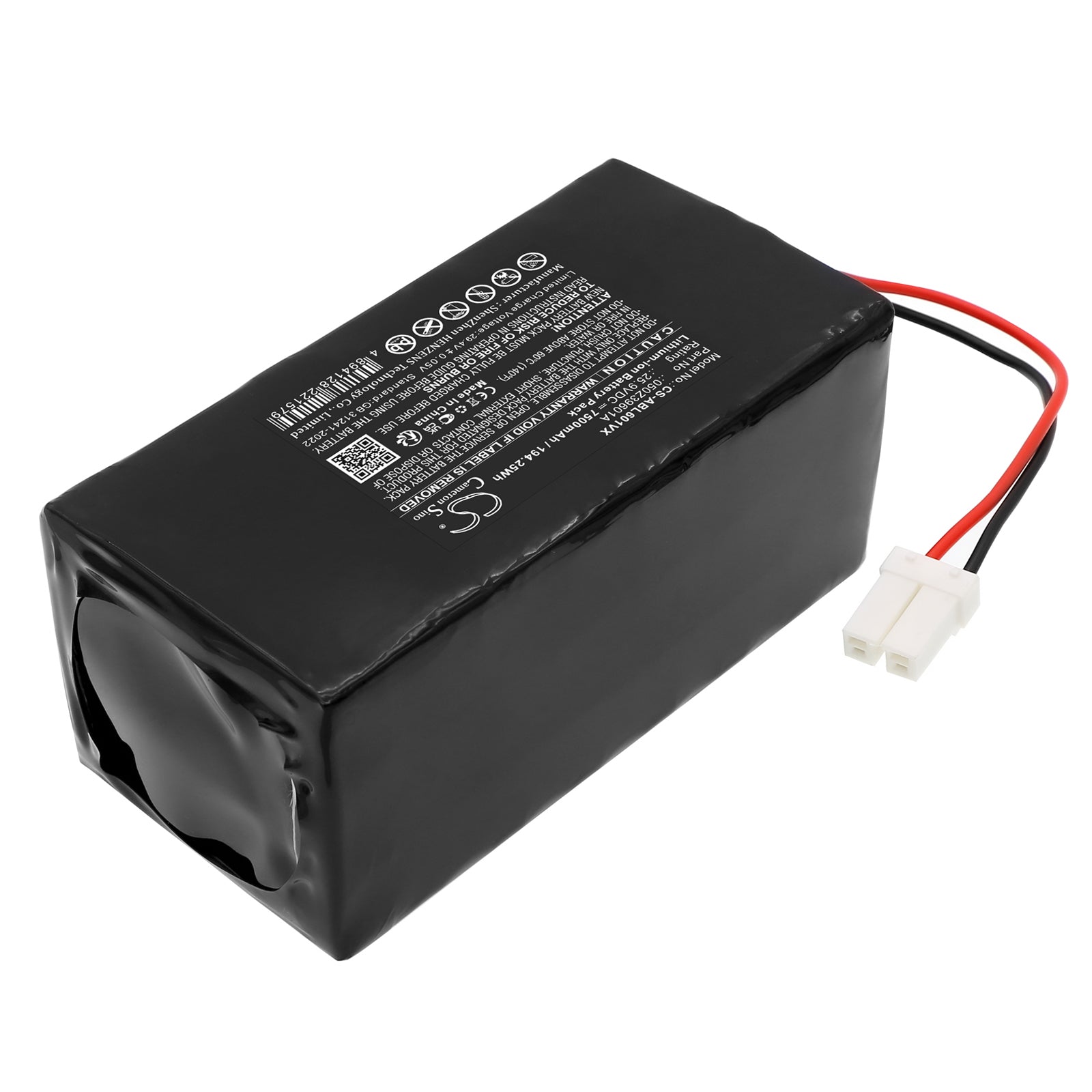 25.9V, Li-ion, 7500mAh, Battery fits Ambrogio AM060L0V9Z, L60 Elite S+, 194.25Wh Lawn Mowers Cameron Sino Technology Limited