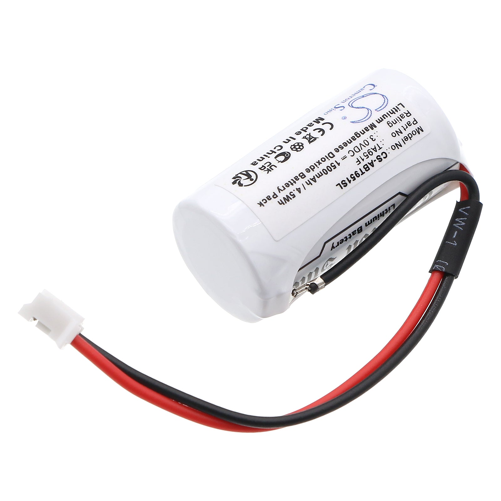 3V, Li-MnO2, 1500mAh, Battery fits ABB 3BDH001030R0001, TA951F, 4.5Wh PLC Cameron Sino Technology Limited