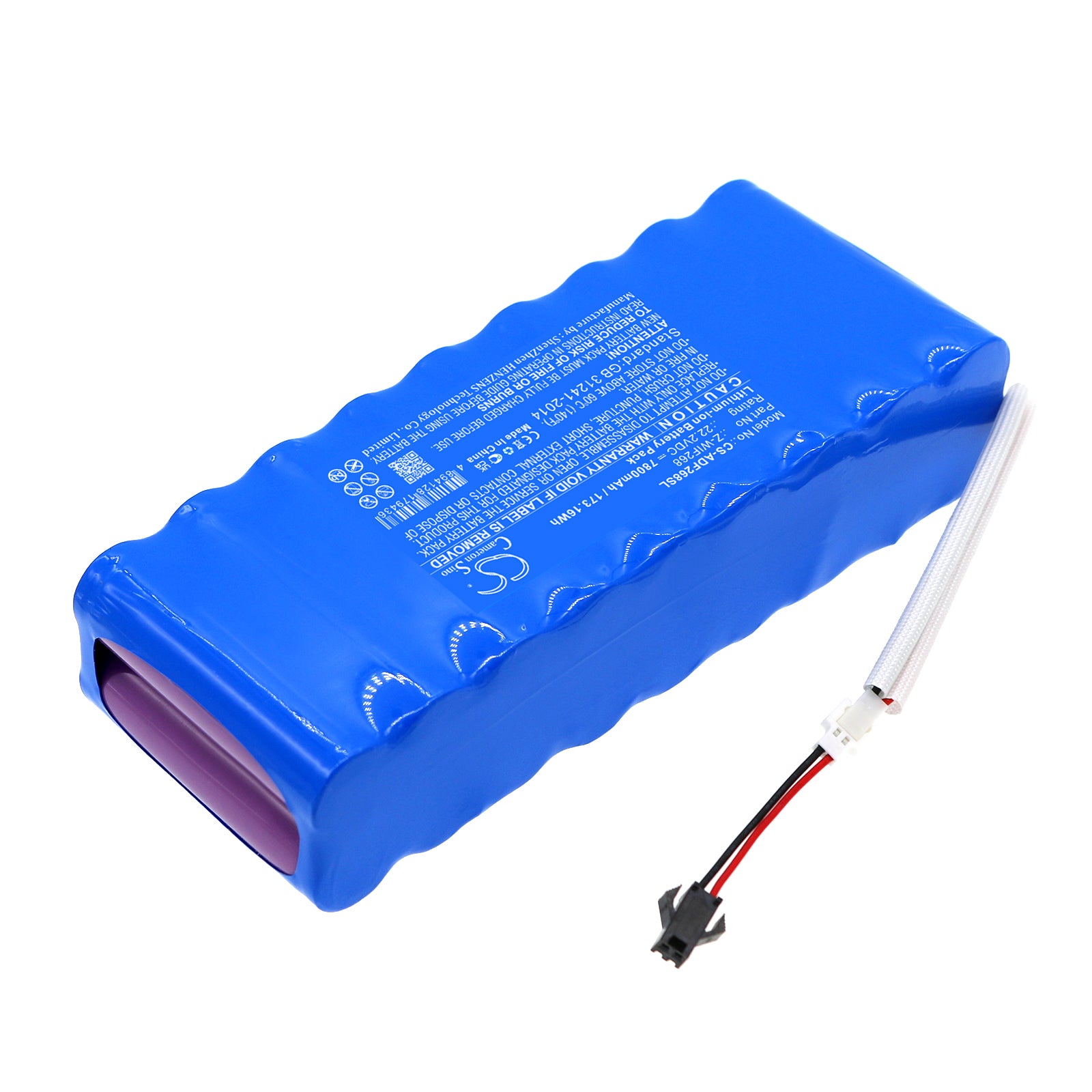 Li-ion, Lighting & Studio Battery fits American Dj Wifly Exr Qa5 Ip, 22.2V, 7800mAh Lighting & Studio Cameron Sino Technology Limited