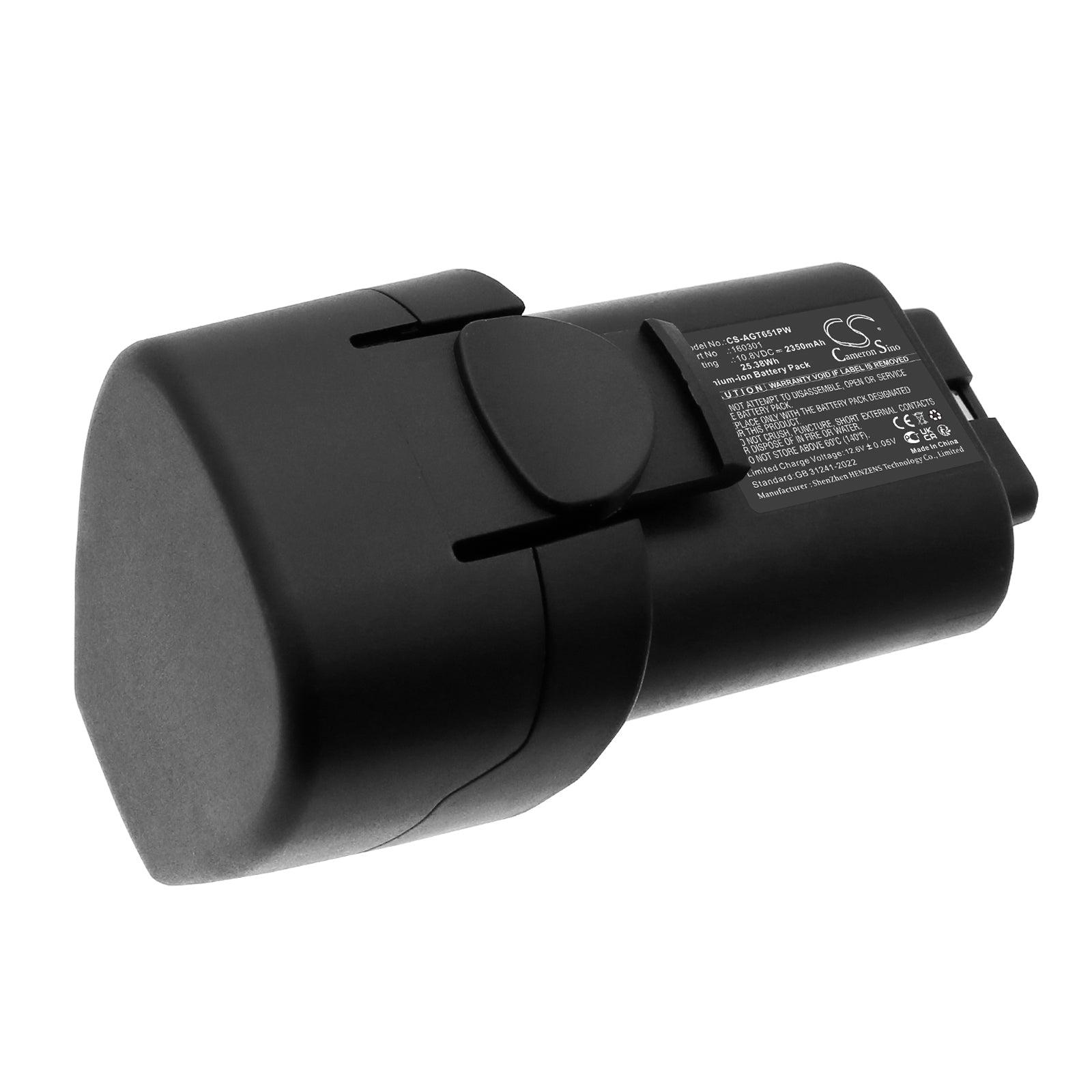 10.8V, Li-ion, 2350mAh, Battery fits Aesculap GT651, 25.38Wh Shaver Cameron Sino Technology Limited