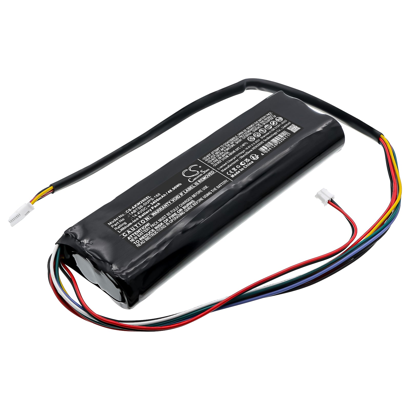 14.4V, Li-ion, 3400mAh, Battery fits Akai LIVE II, MPC Live, 48.96Wh Amplifier Cameron Sino Technology Limited