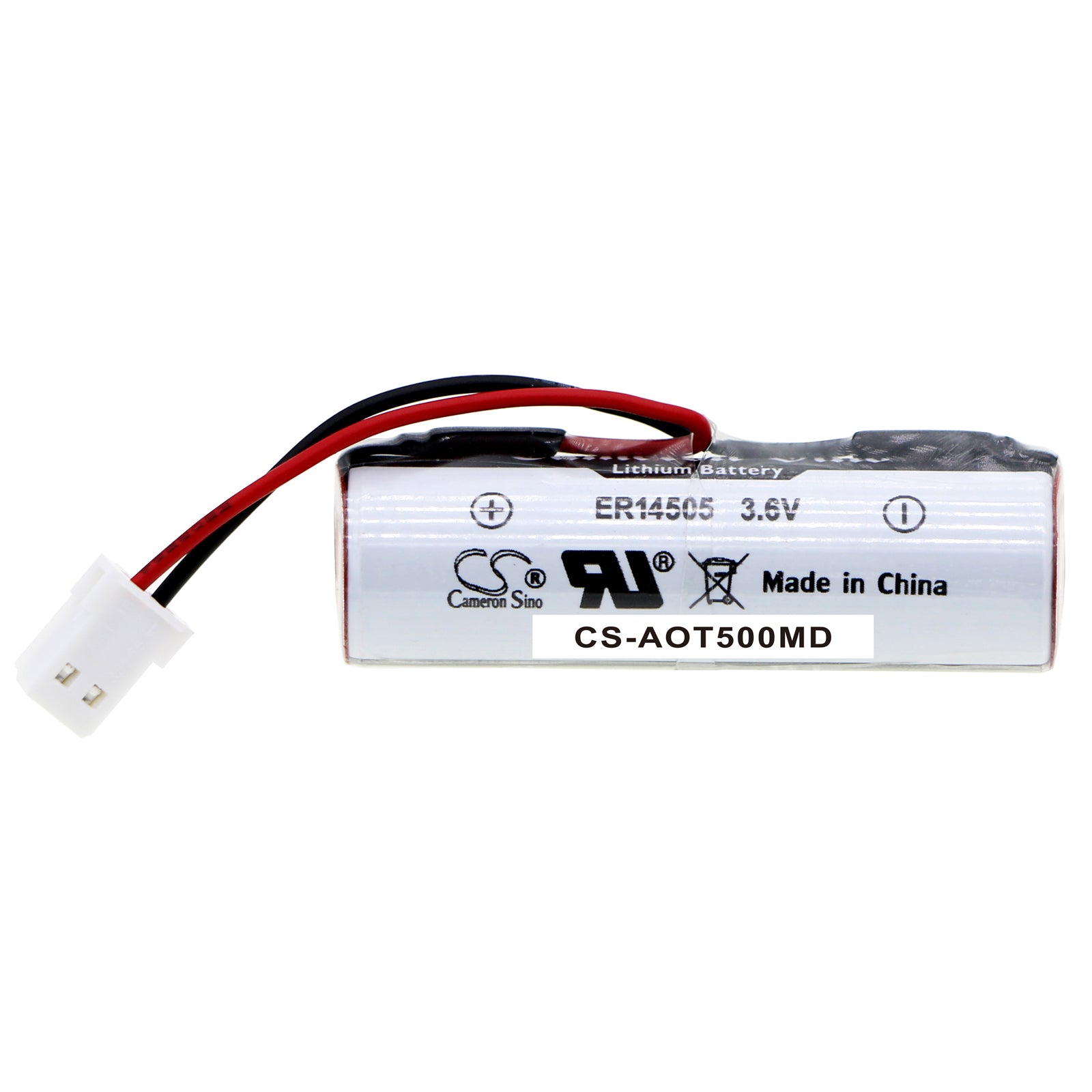 Li-SOCl2, Medical Battery fits Aeroscout T2-eb Sensor Tag, T5 Sensor Tag, 3.6V, 2700mAh Medical Cameron Sino Technology Limited