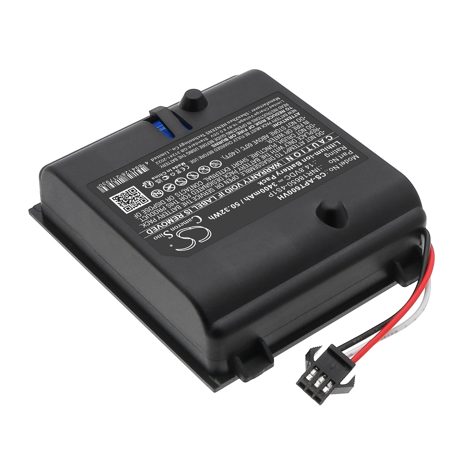 14.8V, Li-ion, 3400mAh, Battery fits Aiper MT600, 50.32Wh Robotic Pool Cleaner Cameron Sino Technology Limited