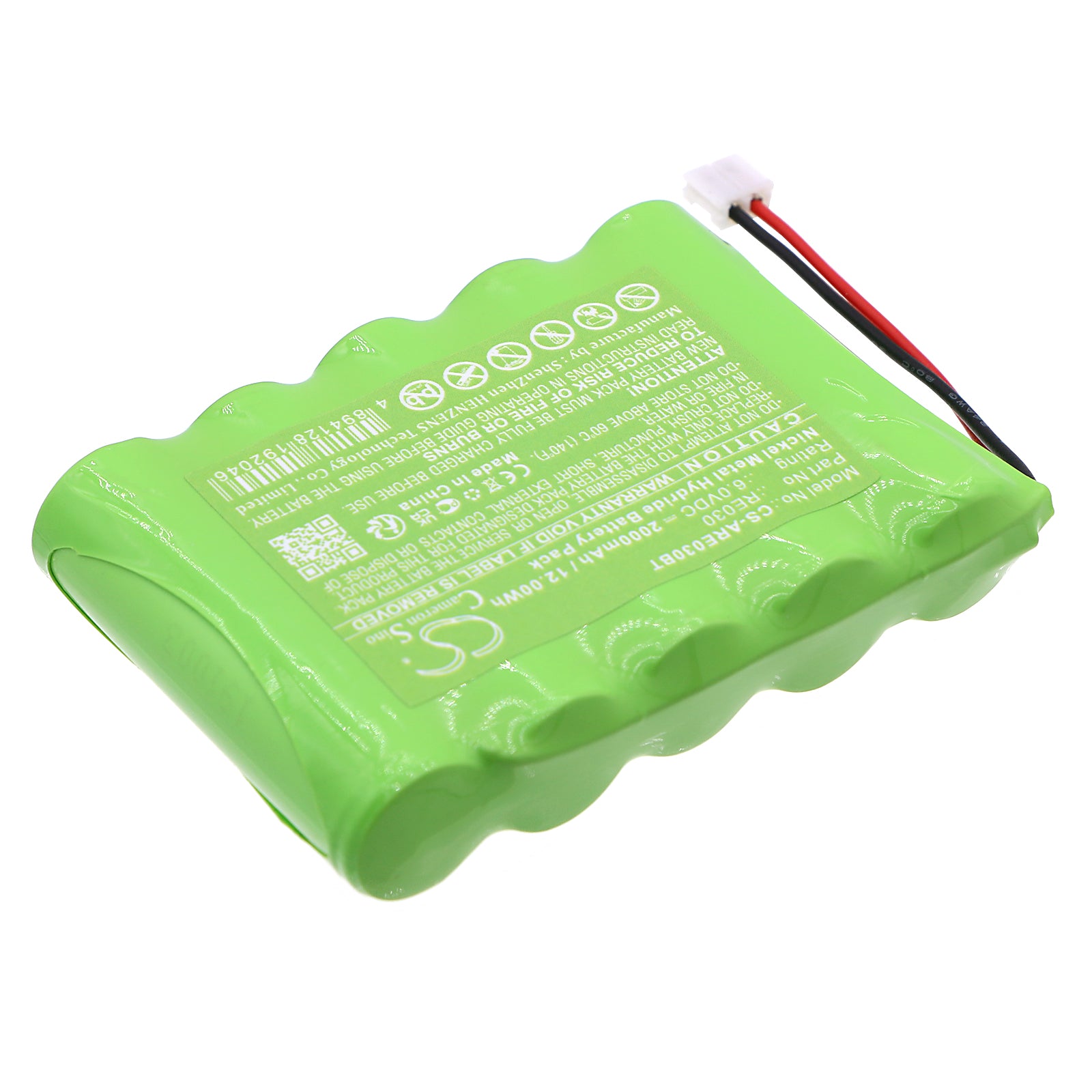 Ni-MH, Alarm System Battery fits Alula Repeater, Translator, 6.0V, 2000mAh Alarm System Cameron Sino Technology Limited