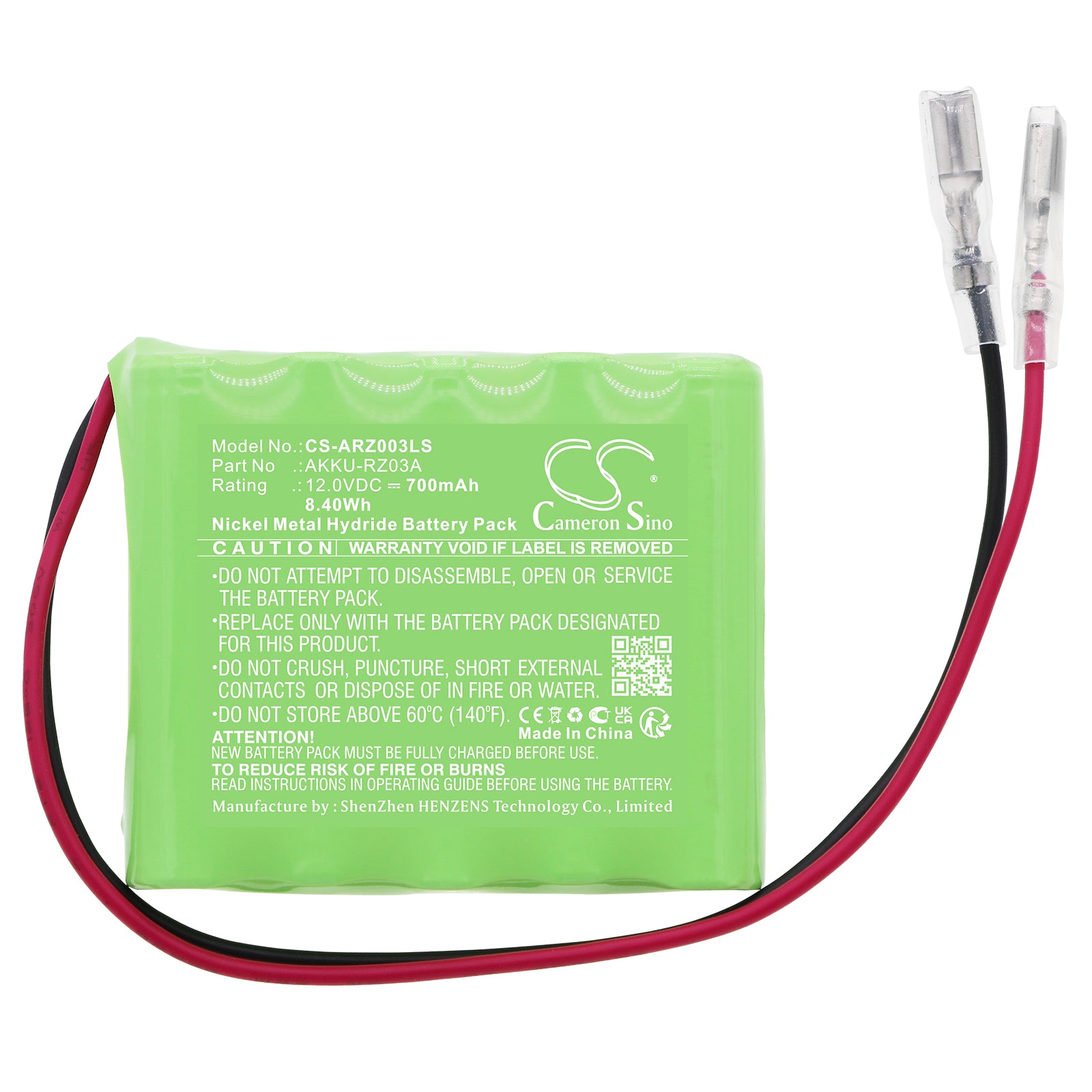 Ni-MH, Automatic Doors Battery fits Indexa Rz03, 12.0V, 700mAh Automatic Doors Cameron Sino Technology Limited