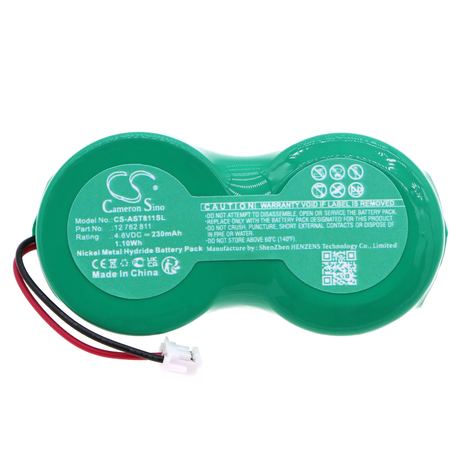 Ni-MH, Siren Alarm Battery fits Saab 93 Siren Alarm, Opel Astra H, 4.8V, 230mAh Siren Alarm Cameron Sino Technology Limited