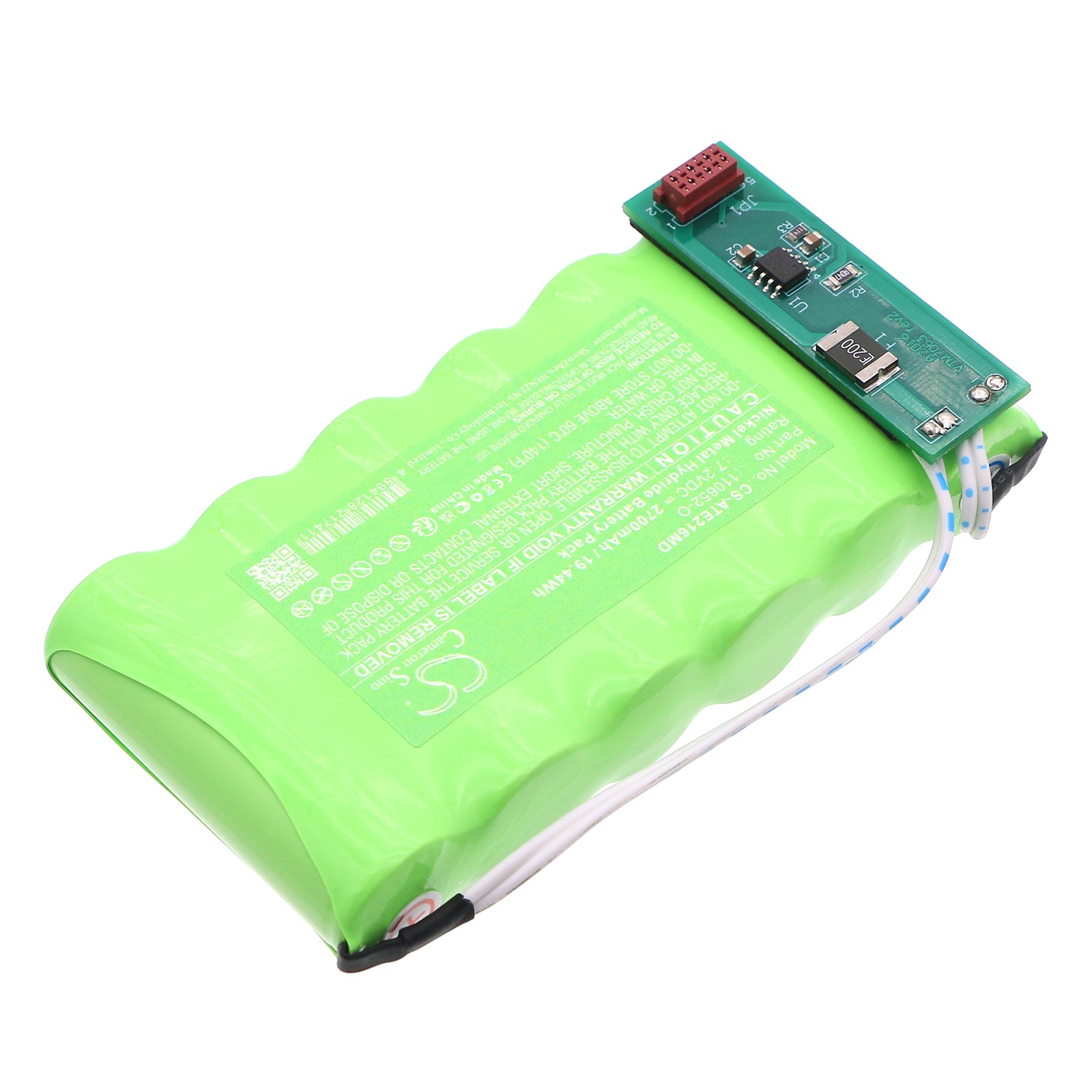 7.2V, Ni-MH, 2700mAh, Battery fits Aitecs 2016 Syringe Pump, 19.44Wh Medical Cameron Sino Technology Limited