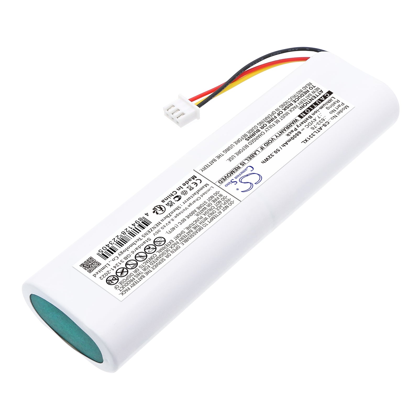 7.4V, Li-ion, 6800mAh, Battery fits Anritsu S331L, 50.32Wh Equipment, Survey, Test Cameron Sino Technology Limited