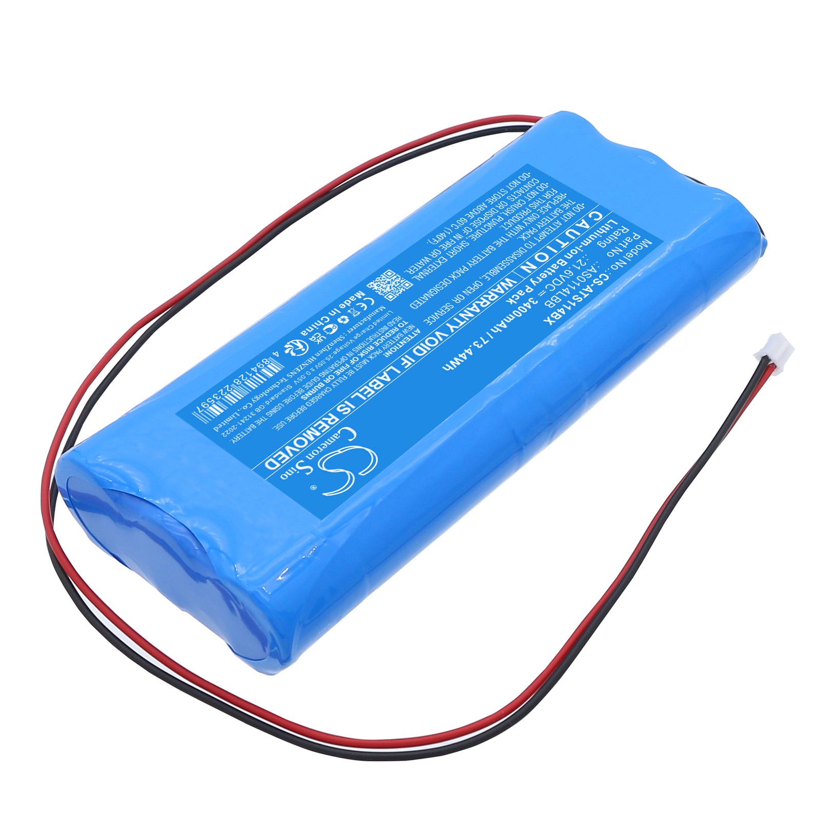21.6V, Li-ion, 3400mAh, Battery fits Autoslide MultiDrive, Multidrive sliding, 73.44Wh Automatic Doors Cameron Sino Technology Limited
