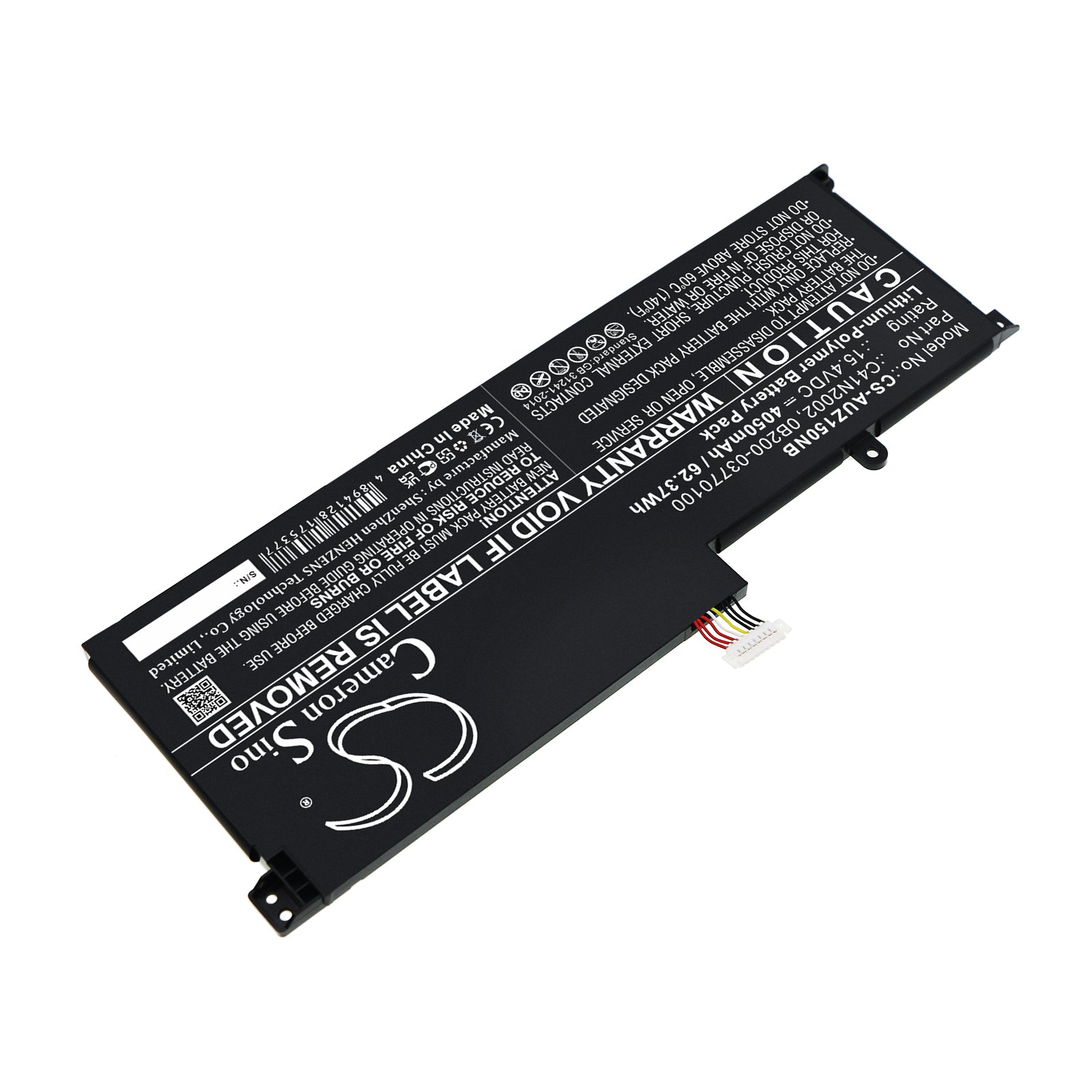 Li-Polymer, Notebook, Laptop Battery fits Asus Ux535lh-bh74, Ux535lh-bn002t, 15.4V, 4050mAh Notebook, Laptop Cameron Sino Technology Limited