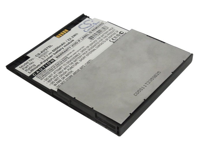 Li-Polymer, Media Player Battery fits Archos 7 160gb, 7 320gb, 3.7V, 6000mAh Media Player Cameron Sino Technology Limited