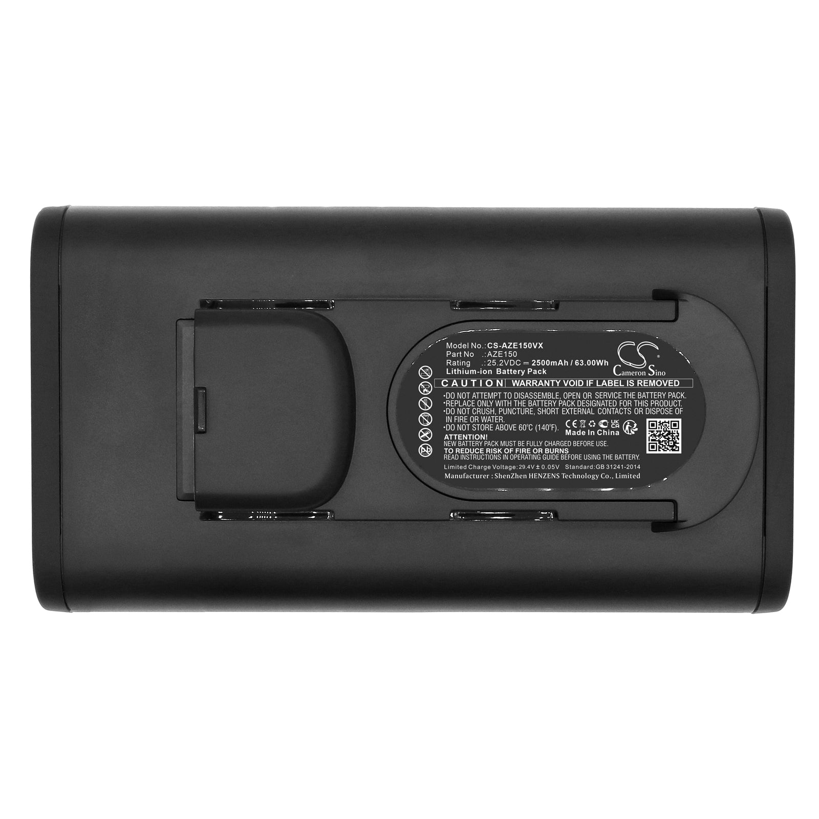 Li-ion, Vacuum Battery fits Aeg 8000, Ap8, 25.2V, 2500mAh Vacuum Cameron Sino Technology Limited