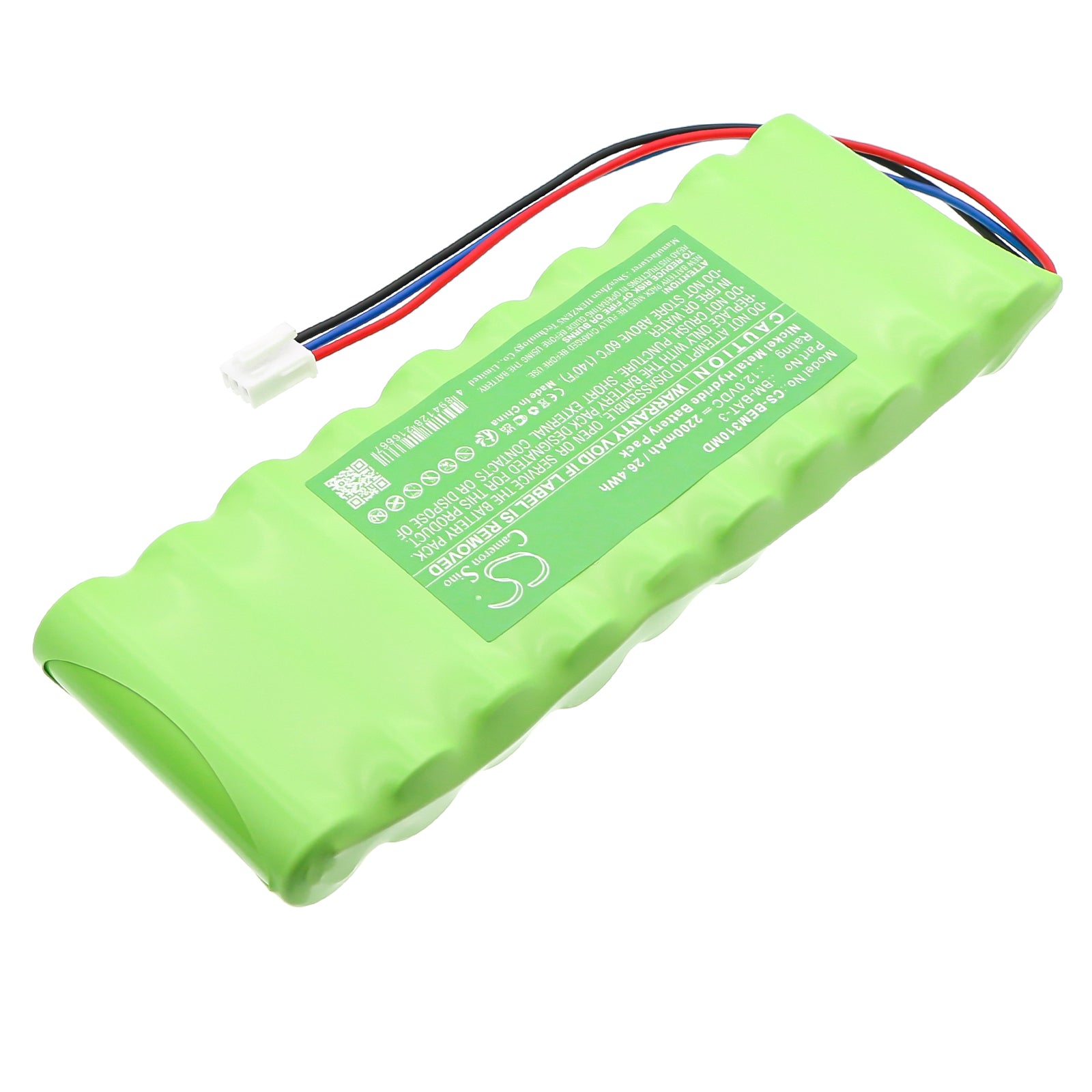 12V, Ni-MH, 2200mAh, Battery fits Bionet BM3:D1F1200001 ~ D1G03xxxxx(12.2005 ~ 03.2006), 26.4Wh Medical Cameron Sino Technology Limited