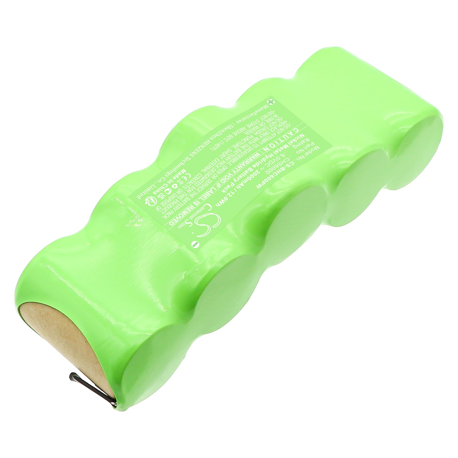 6V, Ni-MH, 2000mAh, Battery fits Black & Decker CHS6000, CHS6000 Recip-Saw, 12Wh Power Tools Cameron Sino Technology Limited