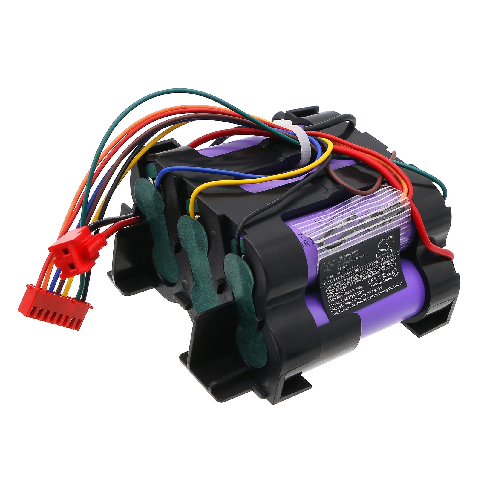 21.6V, Li-ion, 3500mAh, Battery fits Bosch BHN24L, BHN24L/04, 75.6Wh Vacuum Cameron Sino Technology Limited