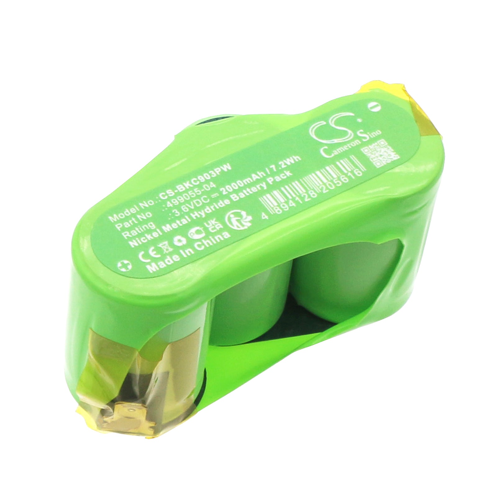 Ni-MH, Power Tools Battery fits Black & Decker Kc9036, Kc9039, 3.6V, 2000mAh Power Tools Cameron Sino Technology Limited