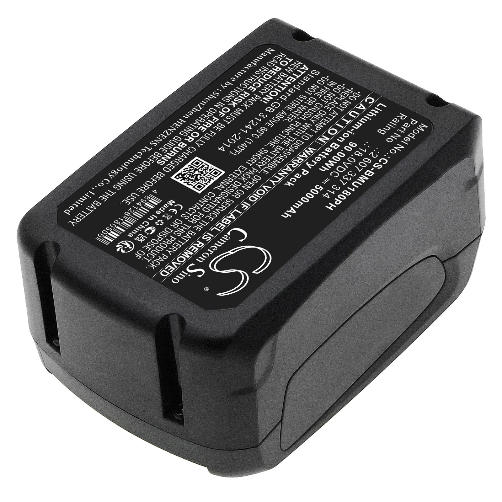 Li-ion, Gardening Tools Battery fits Bosch Advancedcut 18, Advancedglue 18v, 18.0V, 5000mAh Gardening Tools Cameron Sino Technology Limited