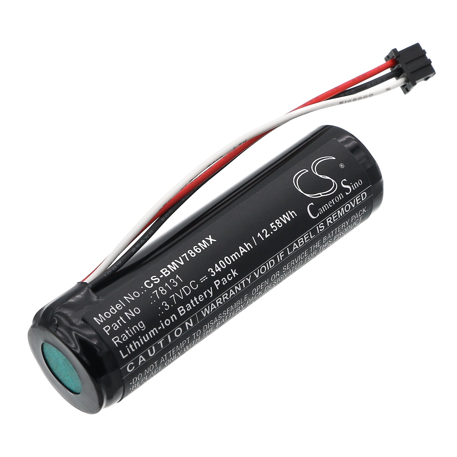 3.7V, Li-ion, 3400mAh, Battery fits BioControl 78300BC, MVP ICON 78300 version only, 12.58Wh Medical Cameron Sino Technology Limited