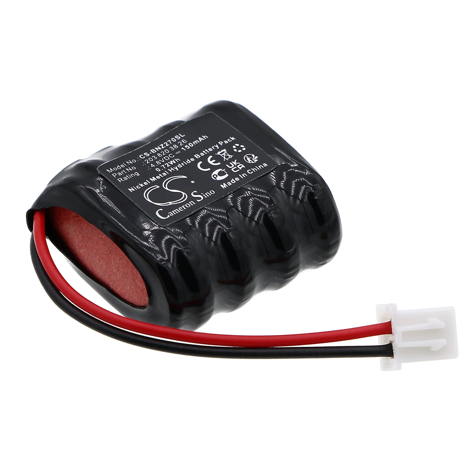 Ni-MH, Siren Alarm Battery fits Mercedes-benz Clk 270, Clk 320, 4.8V, 150mAh Siren Alarm Cameron Sino Technology Limited