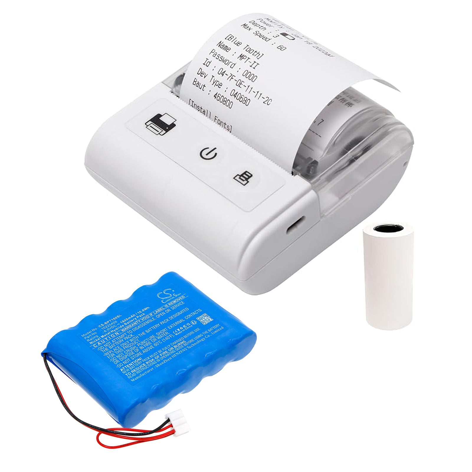 Ni-MH, Equipment, Survey, Test Battery fits Benning Drucker Pt1, Drucker Pt2, 6.0V, 1800mAh Equipment, Survey, Test Cameron Sino Technology Limited